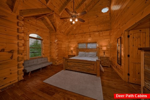 Luxury Cabin with Private King Bedroom and Bath - Alpine Mountain Lodge