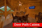 Cabin with 2 Arcade Games and Loft Game Room