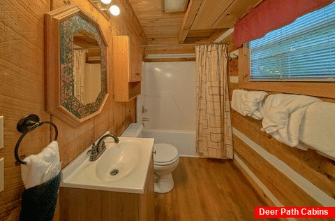 Rustic 2 bedroom cabin with 2 private baths - A Hummingbird Hideaway