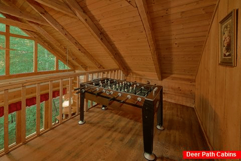 2 Bedroom Cabin with Foosball Game - A Hummingbird Hideaway