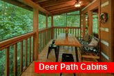 2 bedroom rustic cabin with screened porch