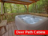 2 bedroom cabin with Private Hot Tub