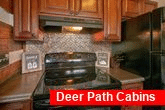 Full Kitchen in a 2 Bedroom Rustic Cabin