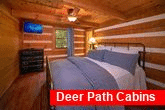 Queen Bedroom in Cozy 2 Bedroom Cabin