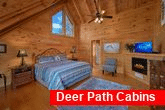 Spacious King Suite in 4 Bedroom cabin