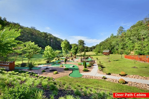 4 Bedroom Cabin with Resort Putt Putt Course - Dreamland