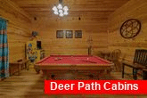 5 Bedroom cabin with Pool Table and arcade game