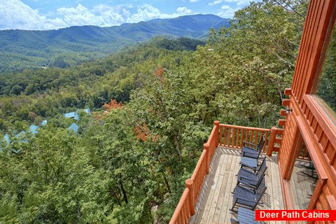 Views of the Mountains from Cabin decks - Elk Ridge Lodge