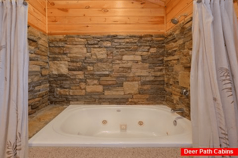 3 Bedroom Cabin Sleeps 11 with Jacuzzi Tub - Cherokee Hilltop