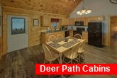 2 bedroom cabin with dining room for 6 guests