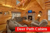 3 Bedroom Cabin with Living Room and Fireplace