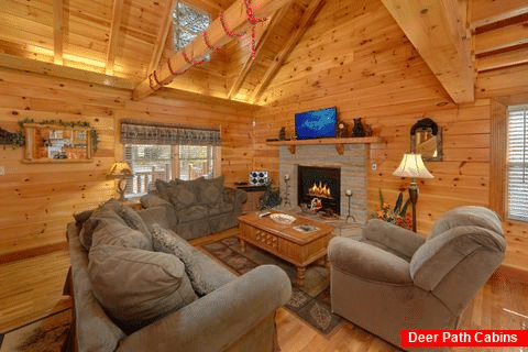 3 Bedroom Cabin with Living Room and Fireplace - Sassy Lady