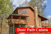 Wooded 3 Bedroom Cabin near Gatlinburg