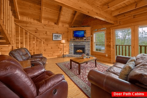 Premium 2 Bedroom Cabin with Fireplace - Heaven's Gift