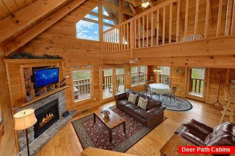 2 Bedroom Cabin with Flatscreen TV - Heaven's Gift