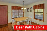 Smoky Mountain 2 Bedroom Cabin with Dining Area