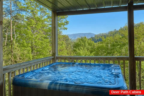 Secluded Cabin with Hot Tub and Fireplace - Mountain Glory