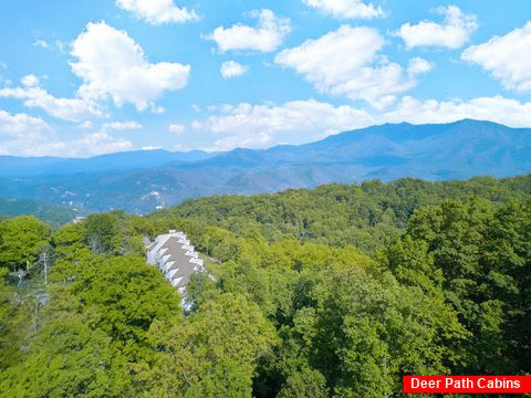 Views of the Smokies from 5 Bedroom cabin - Amazing Views to Remember