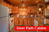 Open Kitchen 2 Bedroom Cabin Sleeps 6