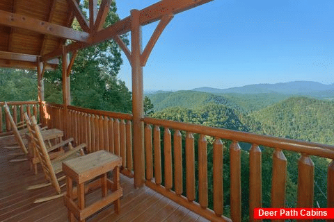 Luxury Cabin with Premium View Sleeps 10 - Blue Sky