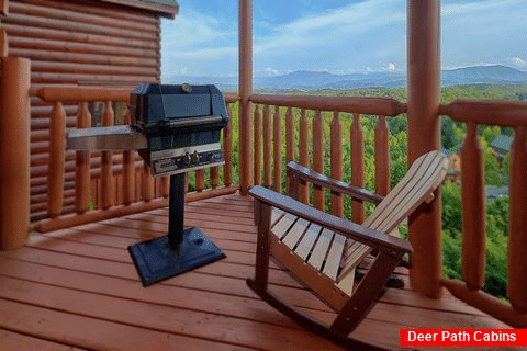 Smoky Mountain Cabin with Gas Grill - Majestic View