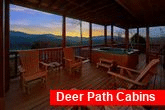 Cabin with Hot Tub overlooking Mountain Views