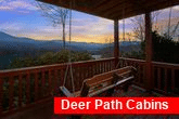 Cabin overlooking Gatlinburg with Porch swing