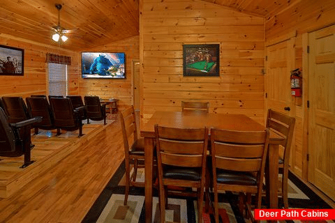 6 Bedroom Cabin with Theater Room - Crosswinds