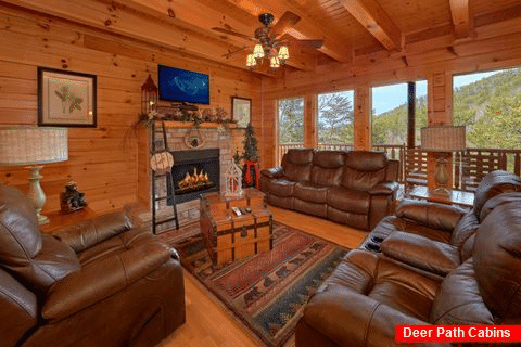 4 Bedroom Cabin Sleeps 14 in Black Bear Ridge - A Rocky Top Ridge