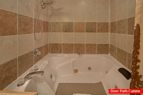 Large Jacuzzi in the Master Bath - Bar Mountain