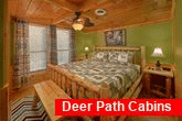 Unique 5 Bedroom Cabin with King Bed Sleeps 17 