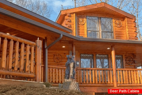 Unique 5 Bedroom Cabin Sleeps 17 - Bar Mountain