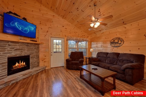 2 Bedroom 2.5 Bath Pigeon Forge Cabin Sleeps 8 - Serenity