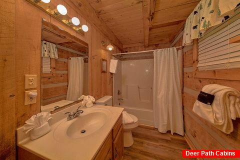 1 bedroom cabin rental with 2 full baths - All By Grace