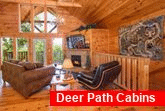 Luxury 1 Bedroom Cabin with Flatscreen TV