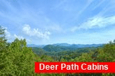 View of the Smoky Mountains from 3 bedroom cabin