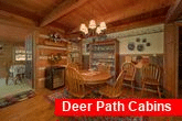 Rustic 3 Bedroom Cabin with Dining Room