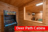 3 Bedroom Cabin with Arcade and Pool Table