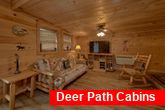 Unique 2 Bedroom Cabin with TV Sleeps 5