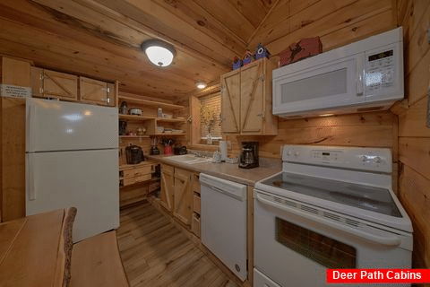 Semi Private 2 Bedroom Cabin with Full Kitchen - The Barn