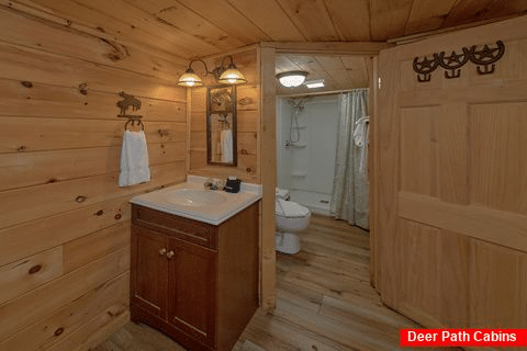 Bathroom with Shower - The Barn