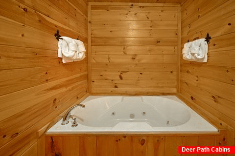 Private Jacuzzi Tub in Master Suite - Tranquility