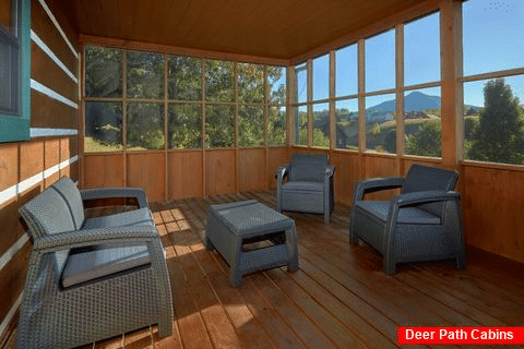 4 Bedroom Cabin with Screen In Porch Views - Tranquility