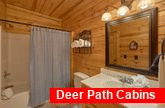 2 bedroom cabin rental with 2 Full bathrooms