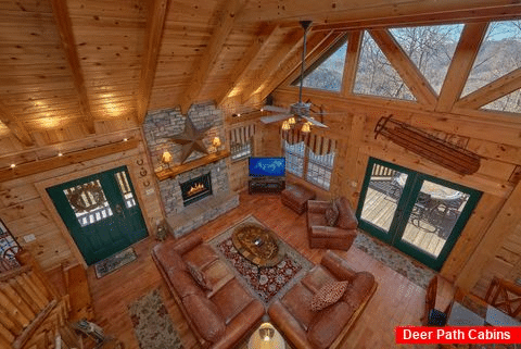 Premium 5 Bedroom Cabin Wears Valley Sleeps 20 - Mystic Ridge