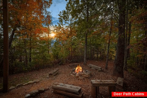 Spectacular 5 Bedroom Cabin Sleeps 20 Fire Pit - Mystic Ridge