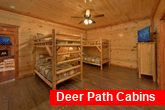 Twin Bunkbeds with Flatscreen TV Sleeps 17