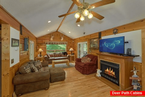 Wears Valley 2 Bedroom 3 Bath Cabin Sleeps 6 - Dancing Bear VII