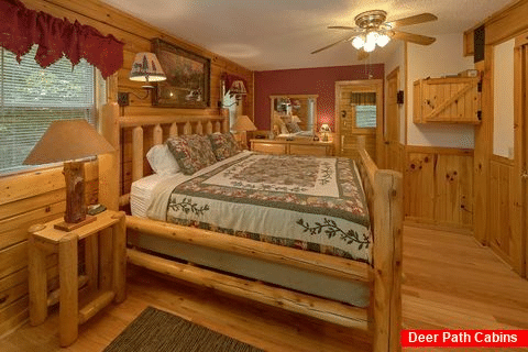 Wears Valley 2 Bedroom 3 Bath Cabin Sleeps 6 - Dancing Bear VII