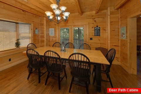 Large Open Kitchen and Dining Room - Grand Mountain Lodge